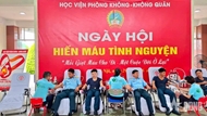 Air Defense - Air Force Academy holds voluntary blood donation event